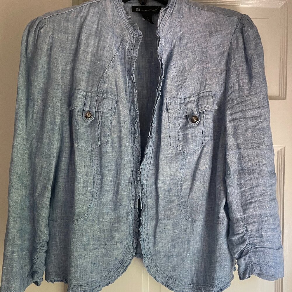 Women's INC international concepts Linen Jacket